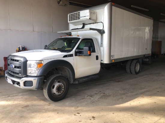 2016 F-550 XL V10 Automatic Transmission with Hercules Insulated Box and Thermo King Ref. Unit