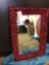 Ornate 36x44 wall mirror