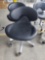 2 Continuum Rolling Pedicure Technician Chairs