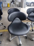 2 Continuum Rolling Pedicure Technician Chairs