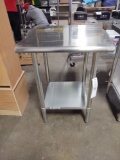 Steelton 2 ft. Stainless Steel Table