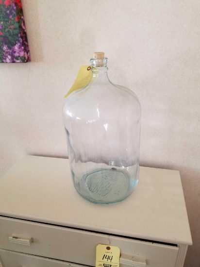 Crisa glass water bottle