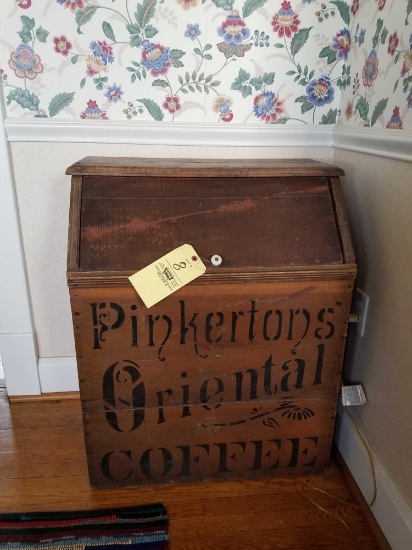 Pinkertons oriental coffee box
