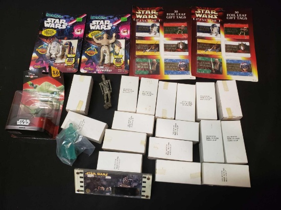 Star Wars, '90s mail away Anakin figures, movie film