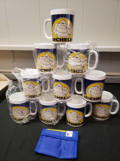 Michelin Man mugs and wallet
