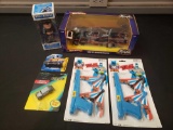 Batman toys (Batmobile, Batplane launcher, Wacky Wobbler)