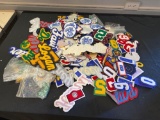 Large group lot of jacket patches