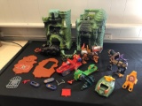 Mattel Masters of the Universe, MOTU, Skull Castles, Vehicles, Accessories