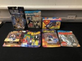 Action Figures, Marvel, DC, Monster Force, MOC MIB