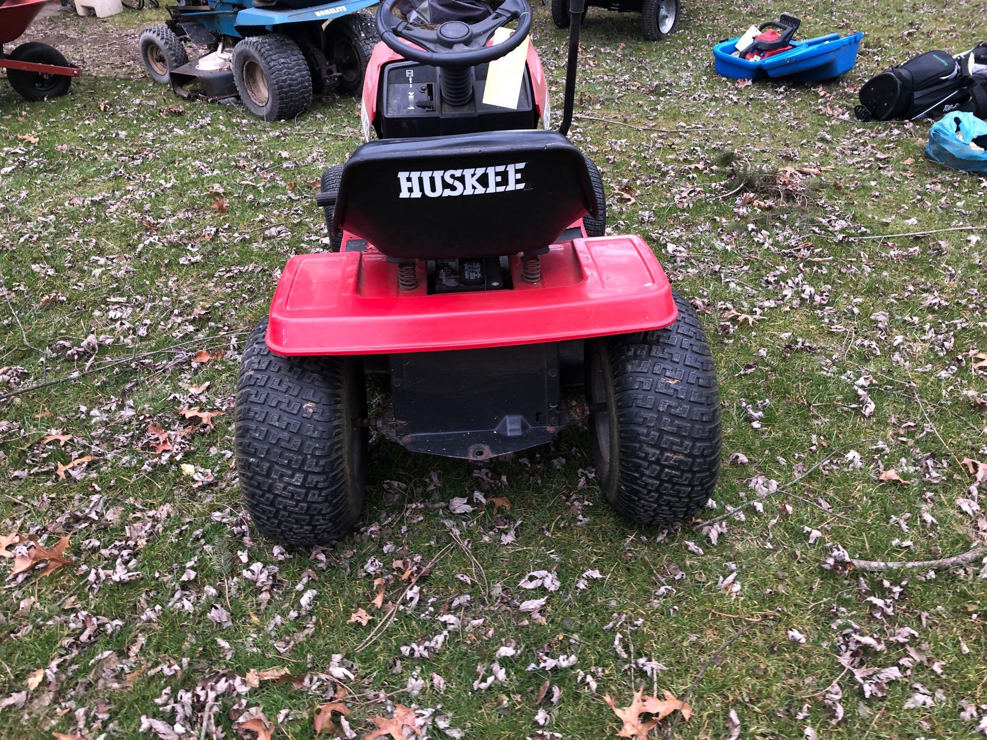 Huskee riding lawnmower Proxibid