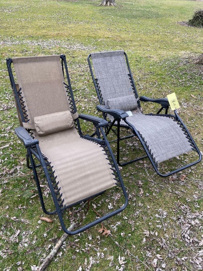 (2) Lounge Chairs