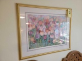 Framed Floral Print