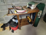Cutting Table, Shop Vac, Camp Chairs