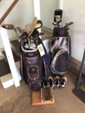 Two Golf Bags, Shoe Cleaner