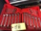 Set of fractional and metric wrenches up to 3/4 & 18mm
