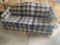 Plaid sofa