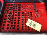 Misc craftsman sockets w/ organizer