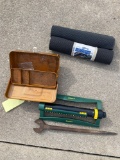 Tackle box, tool box liner, sprinkler