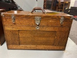 Nice wood machinist box Built by H. Gerstner & sons