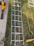 Werner aluminum ext ladder