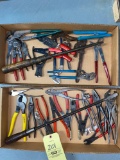 Pliers, snap ring pliers, channel locks