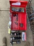 Tool boxes with truck hitches