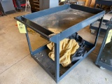 Steel shop cart