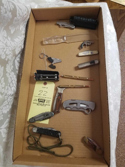 Schrade, Parker and various newer knives