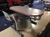 (4) Brunswick 4-Chair Tables