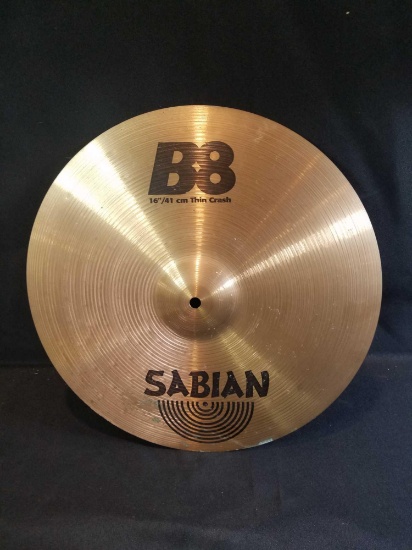 Sabian B8 16inch thin crash cymbal