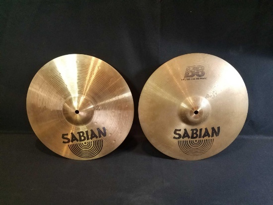 Sabian B8 14inch hi hat cymbals