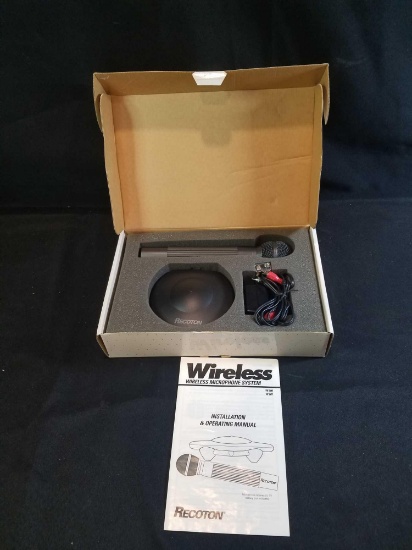 Recoton w600 wireless mic system