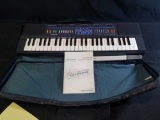 Realistic concertmate 700 electric keyboard with soft case