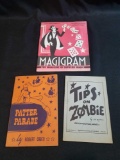 Patter Parade, Tips On Zombie and Magigram pamphlets