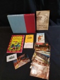 Ringling post cards, calender, Ohio pamphlets, Dutch country guide 1956