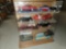 Display with Assorted Die-Cast Cars