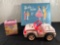 1963 Mattel Barbie and Midge Case, Barbie Jeep, Mother Goose Sugar and Spice Board Books