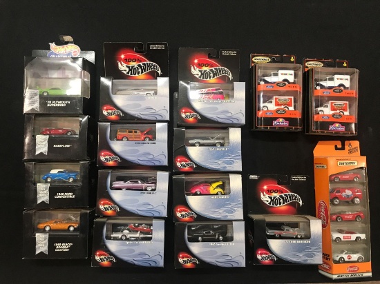 Hot Wheels and Matchbox Die-Casts