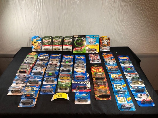 Hot Wheels Cars, Fright Cars, Tattoo Machines, Easter Eggsclusives, Military Rods..