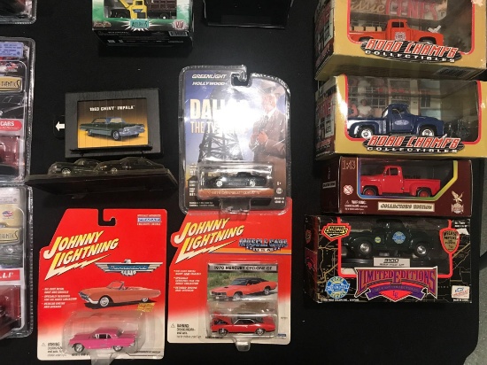 Assorted Die-Cast Cars