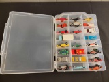 Plastic Case of Assorted Die-Casts