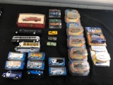 Assorted Die-Cast Cars, Vans, Trucks