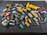 Assortment of Die-Cast Cars, Planes, Tanks, Military