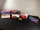 Batman Dale Jarret Die-Cast Car Bank, Neil Bonnet Die-Cast Car, Coors Light Die-Cast Car