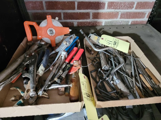 Assorted Tooling, Pliers, Vise Grips, Allen Wrenches