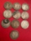 (10) Morgan silver dollars