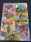 (4) DC comic books - Fightin' Army & Capt. Storm