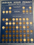 36 Indian head pennies on board