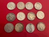 (12) liberty silver dollars 1922s
