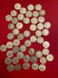 (51) Roosevelt silver dimes